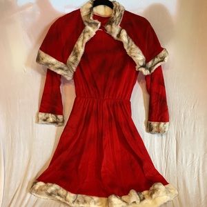 Haunted mrs claus Halloween costume creepy horror